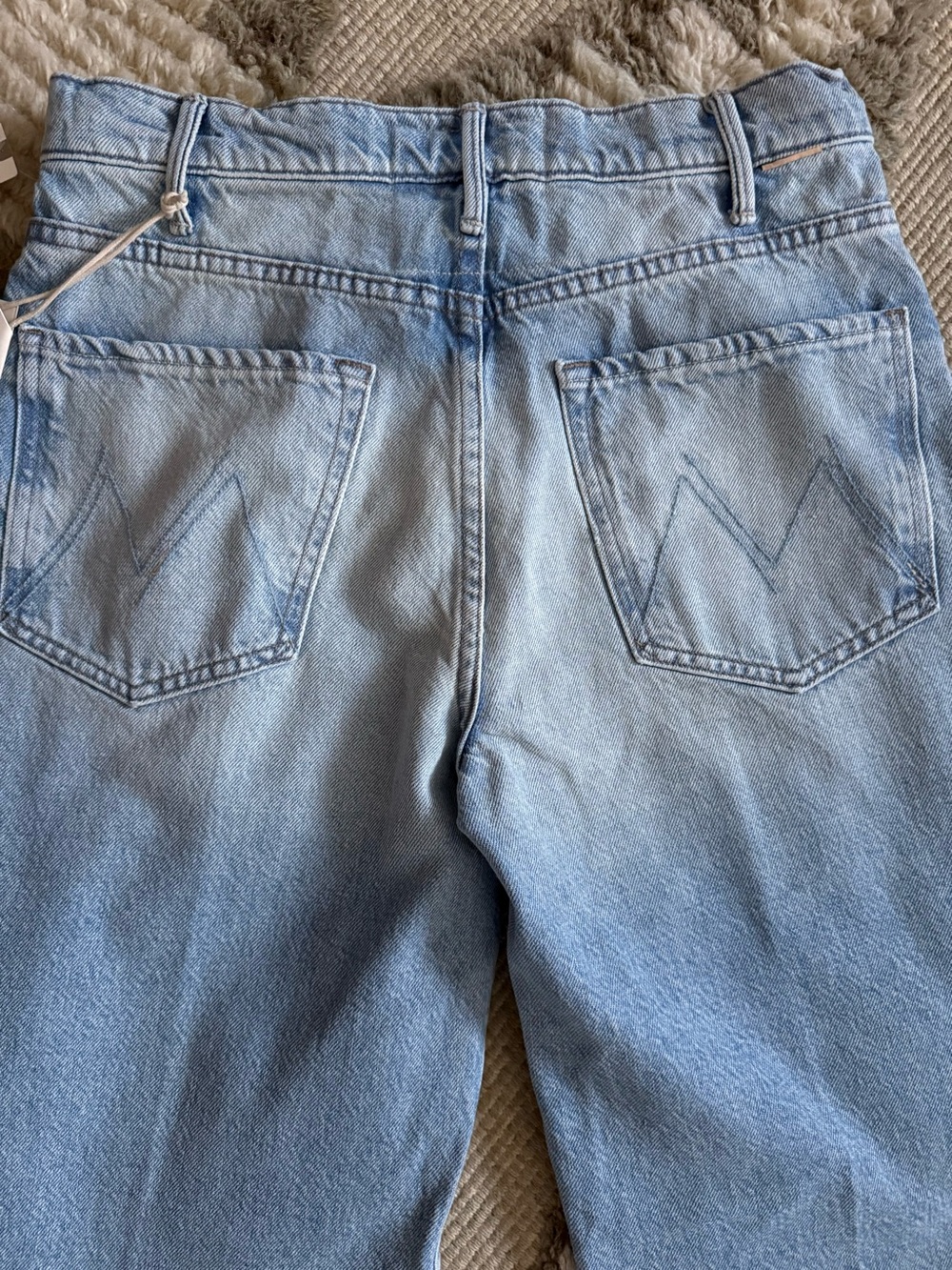 NWT! MOTHER The Hustler roller high rise ankle jeans - Picture 8 of 14